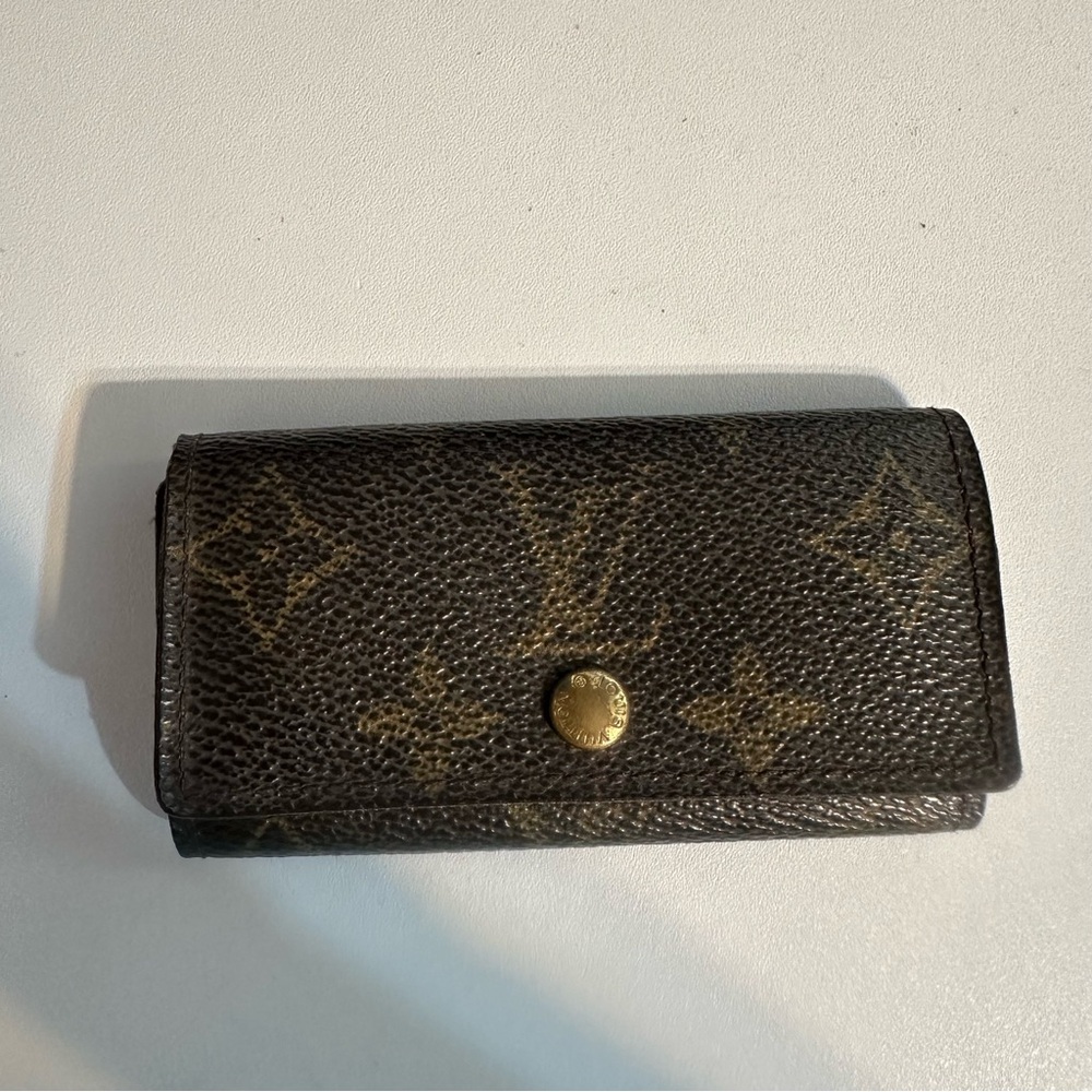 Louis Vuitton Dark Brown Monogram Key Case